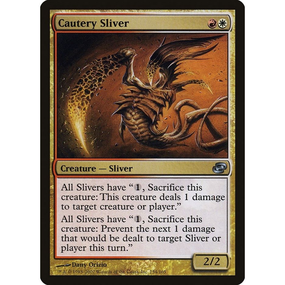 Image for Cautery Sliver (154) (PLC) - Magic: The Gathering