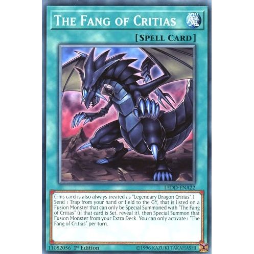 Image for The Fang of Critias (LEDD-ENA22) (LEDD) - YuGiOh
