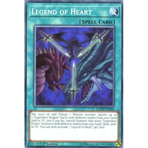 Image for Legend of Heart (LEDD-ENA24) (LEDD) - YuGiOh