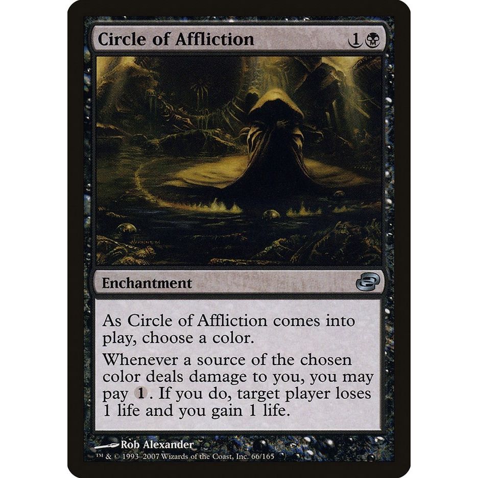 Image for Circle of Affliction (66) (PLC) - Magic: The Gathering