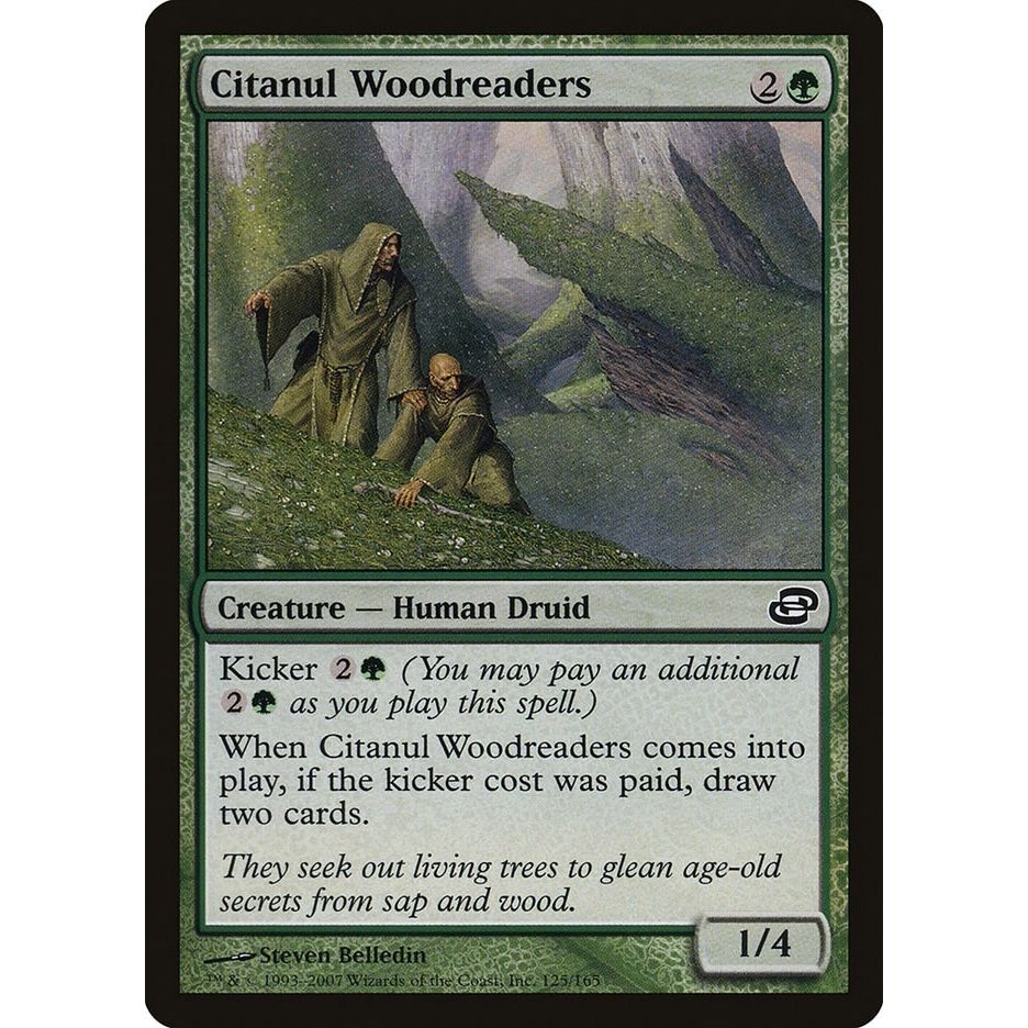 Image for Citanul Woodreaders (125) (PLC) - Magic: The Gathering
