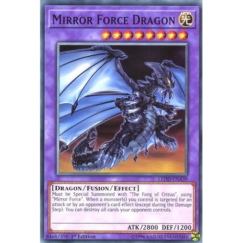 Image for Mirror Force Dragon (LEDD-ENA39) (LEDD) - YuGiOh