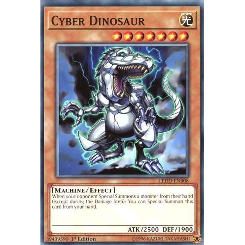 Image for Cyber Dinosaur (LEDD-ENB08) (LEDD) - YuGiOh