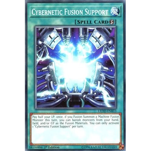 Image for Cybernetic Fusion Support (LEDD-ENB13) (LEDD) - YuGiOh