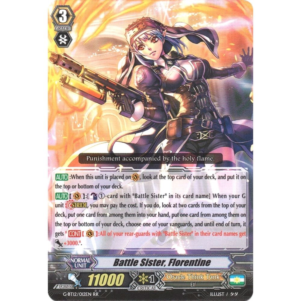 Image for Battle Sister, Florentine (G-BT12/012EN) (G-BT12) - Cardfight Vanguard