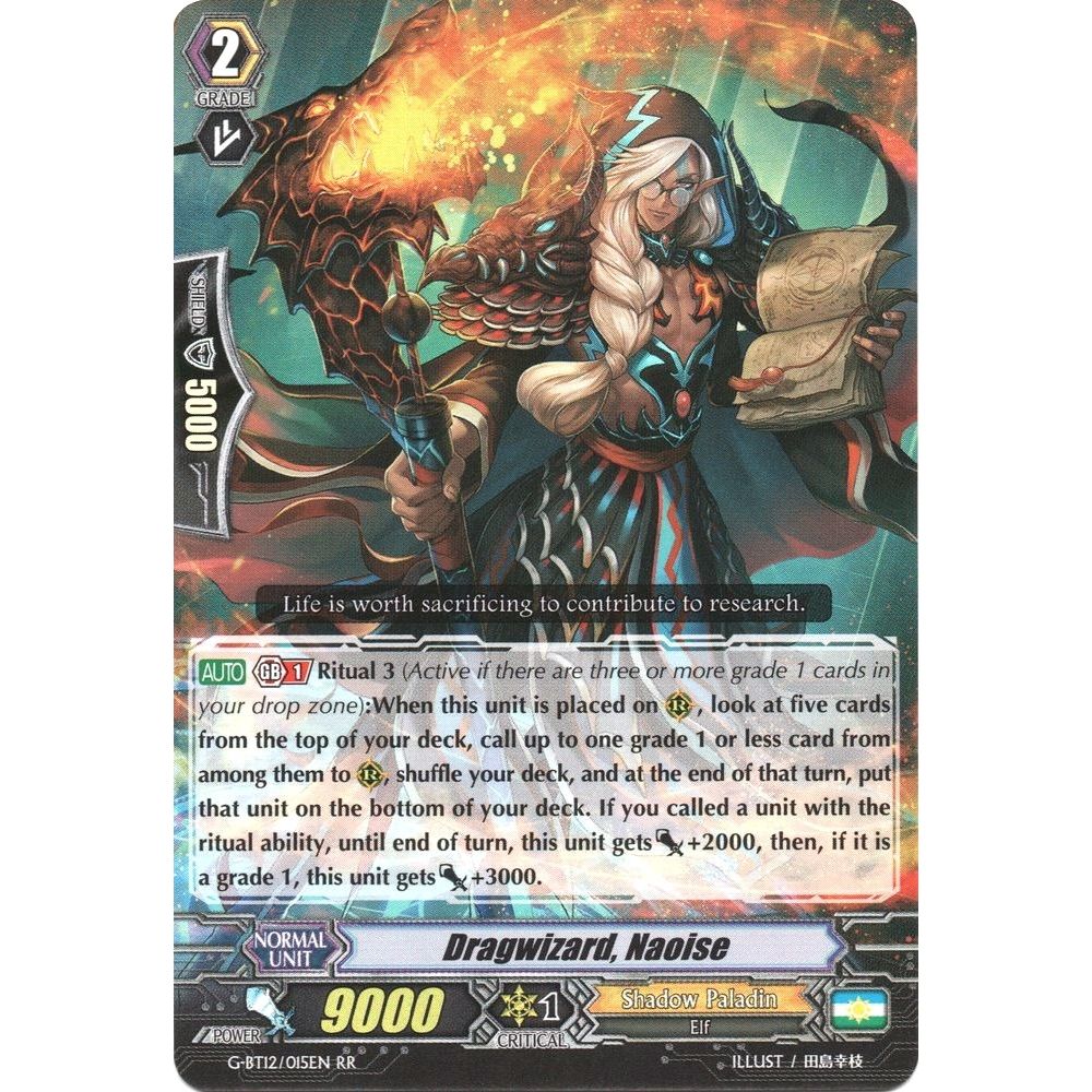 Image for Dragwizard, Naoise (G-BT12/015EN) (G-BT12) - Cardfight Vanguard