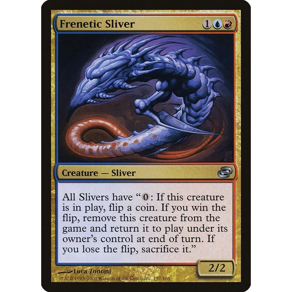 Image for Frenetic Sliver (157) (PLC) - Magic: The Gathering
