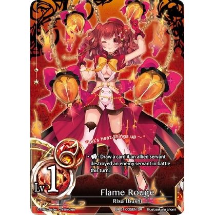 Image for Flame Rouge (BP01-035EN) (BP01) - The Caster Chronicles