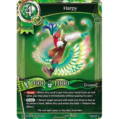 Image for Harpy (BP01-069EN) (BP01) - The Caster Chronicles