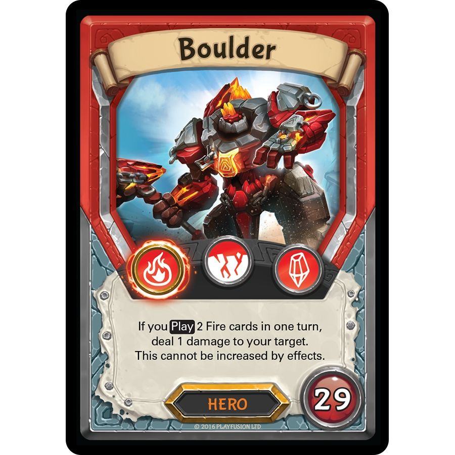 Image for Boulder (Claimed) (AWA) - Lightseekers TCG