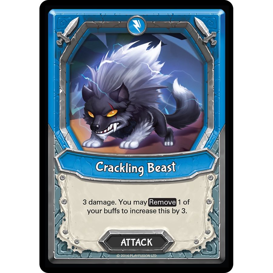 Image for Crackling Beast (Claimed) (AWA) - Lightseekers TCG
