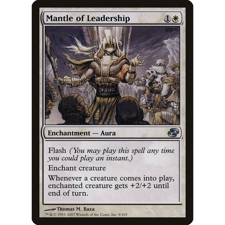 Image for Mantle of Leadership (9) (PLC) - Magic: The Gathering