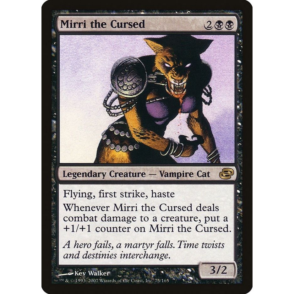 Image for Mirri the Cursed (75) (PLC) - Magic: The Gathering