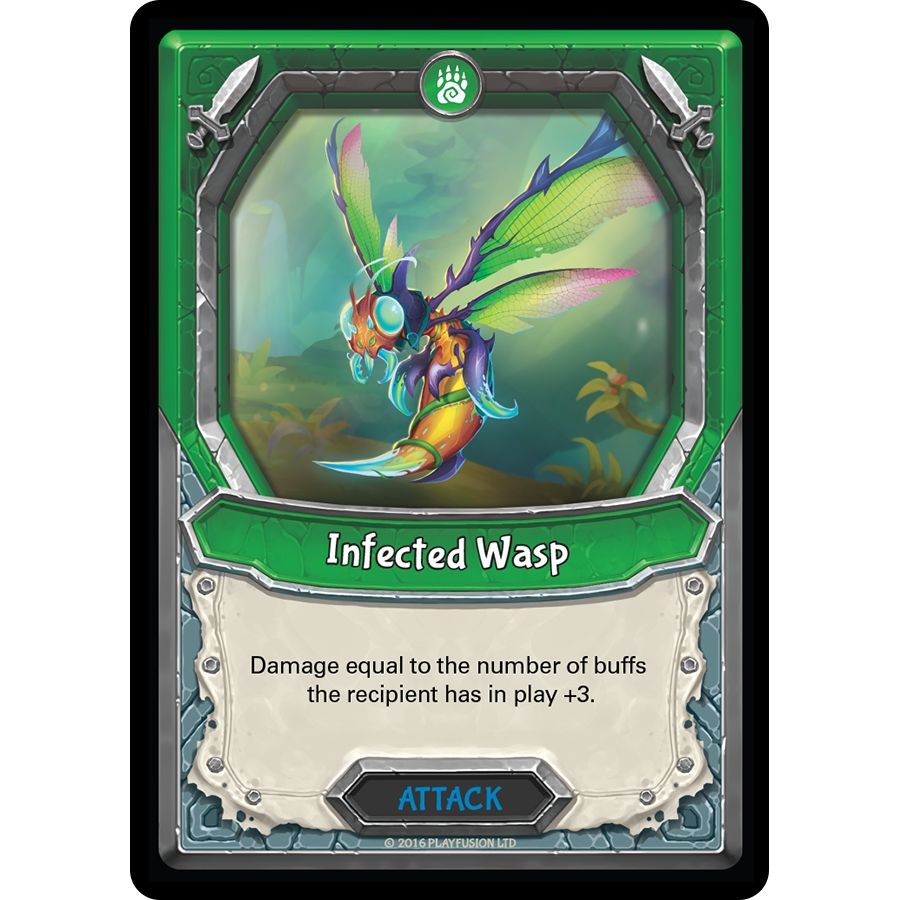 Image for Infected Wasp (Claimed) (AWA) - Lightseekers TCG