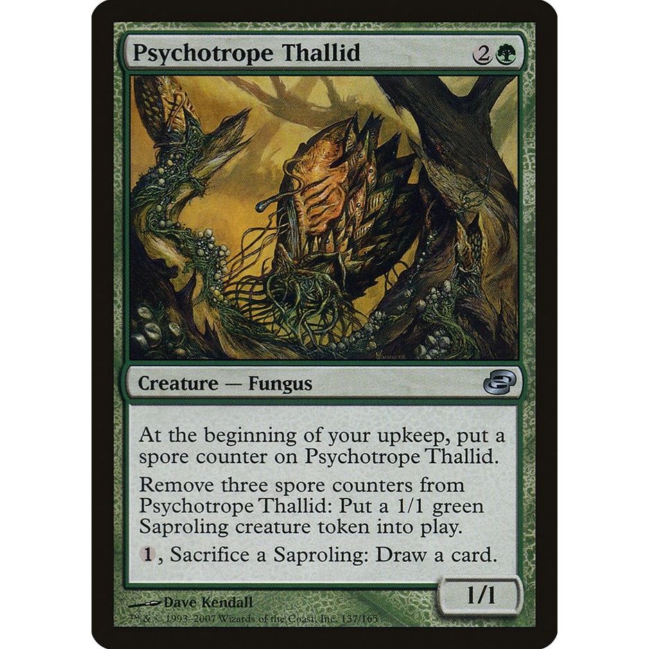 Image for Psychotrope Thallid (137) (PLC) - Magic: The Gathering