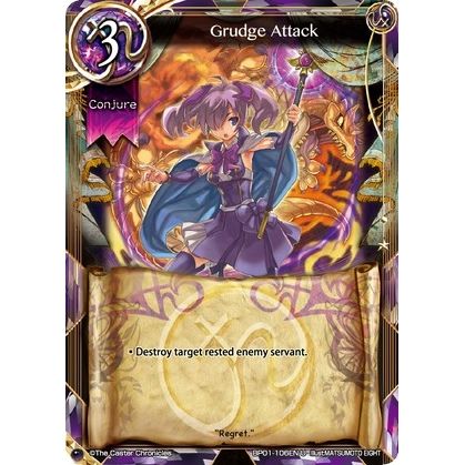 Image for Grudge Attack (BP01-106EN) (BP01) - The Caster Chronicles