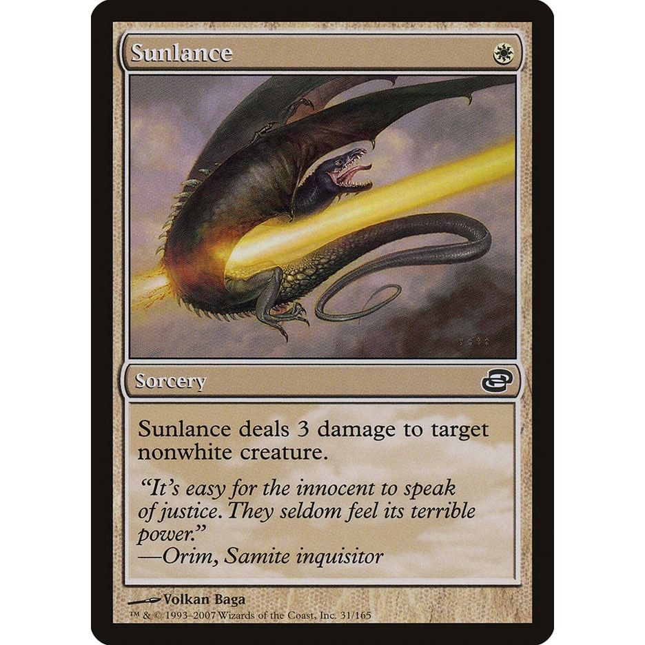 Image for Sunlance (31) (PLC) - Magic: The Gathering