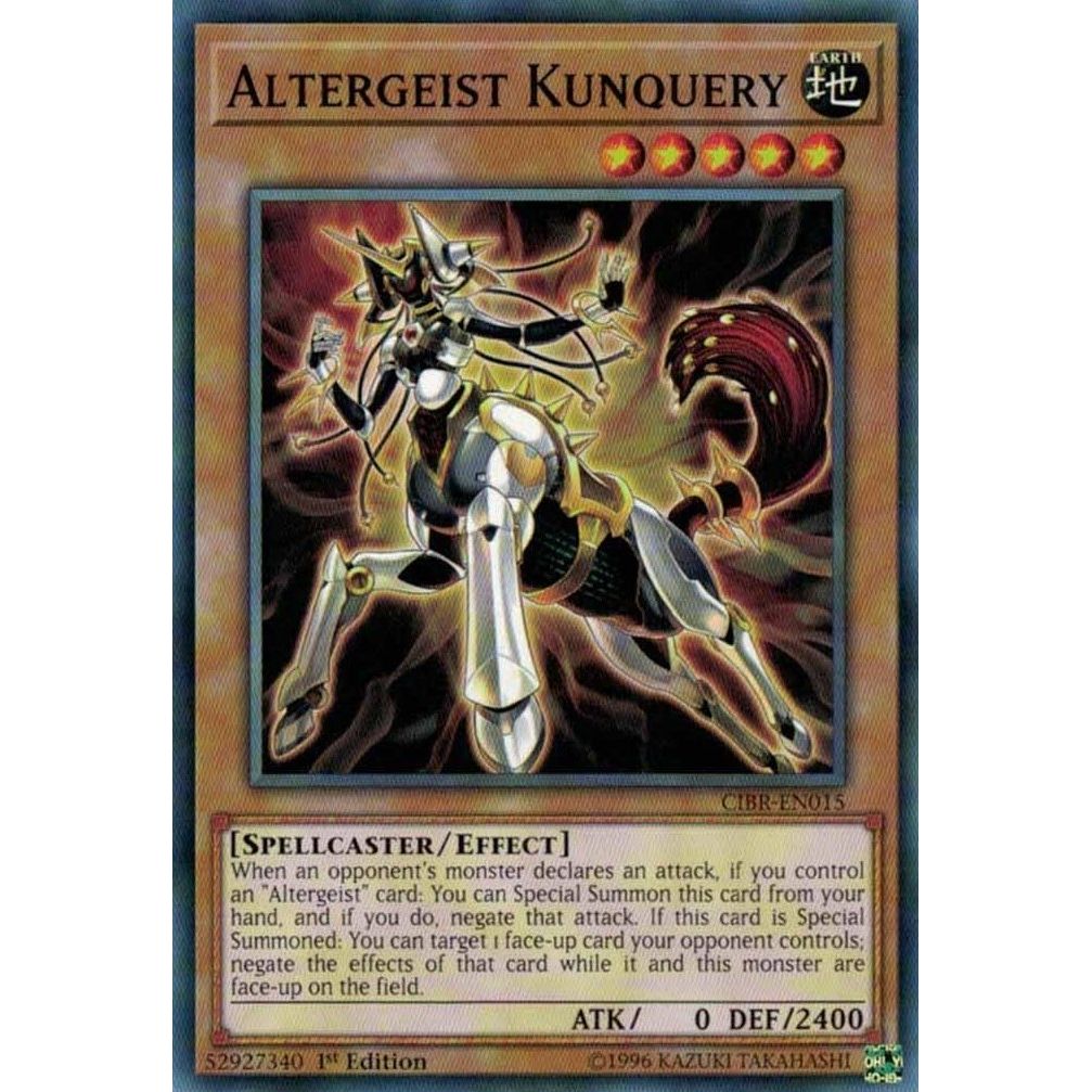 Image for Altergeist Kunquery (CIBR-EN015) (CIBR) - YuGiOh