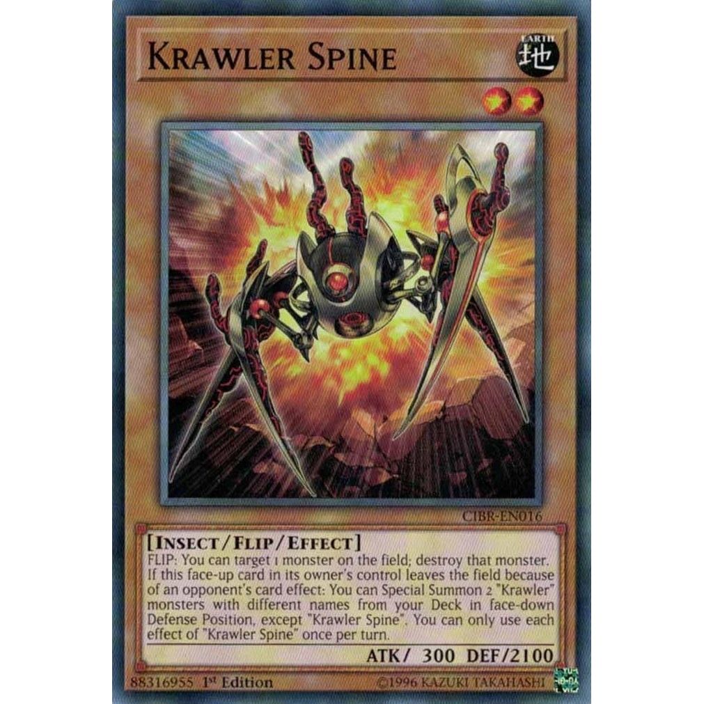 Image for Krawler Spine (CIBR-EN016) (CIBR) - YuGiOh
