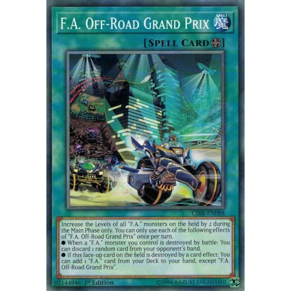 Image for F.A. Off-Road Grand Prix (CIBR-EN088) (CIBR) - YuGiOh