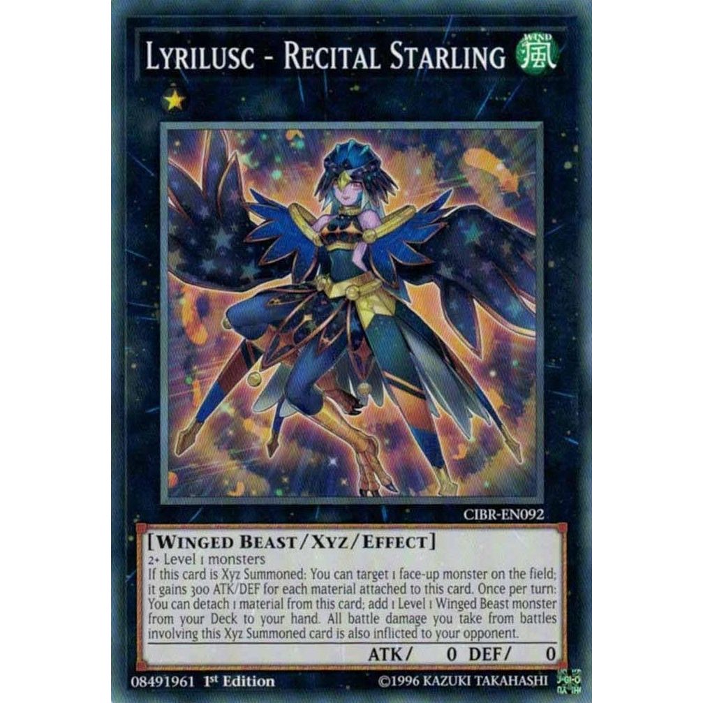 Image for Lyrilusc - Recital Starling (CIBR-EN092) (CIBR) - YuGiOh
