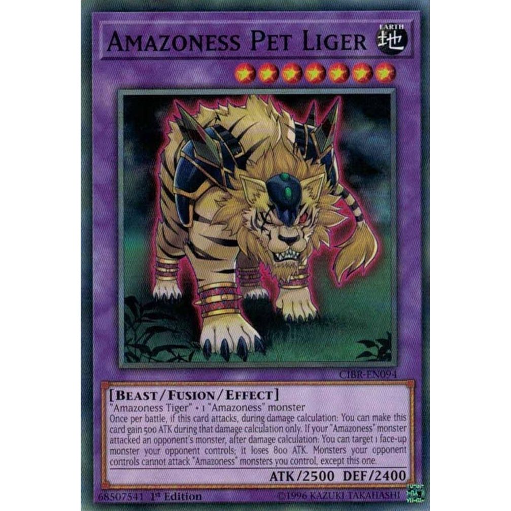 Image for Amazoness Pet Liger (CIBR-EN094) (CIBR) - YuGiOh