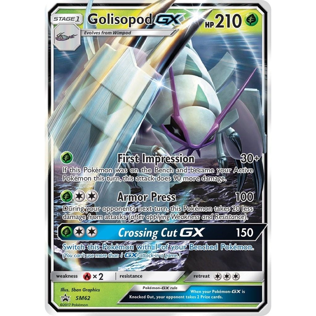 Image for Golisopod GX - SM62 (SM62) (SMP) - Pokemon