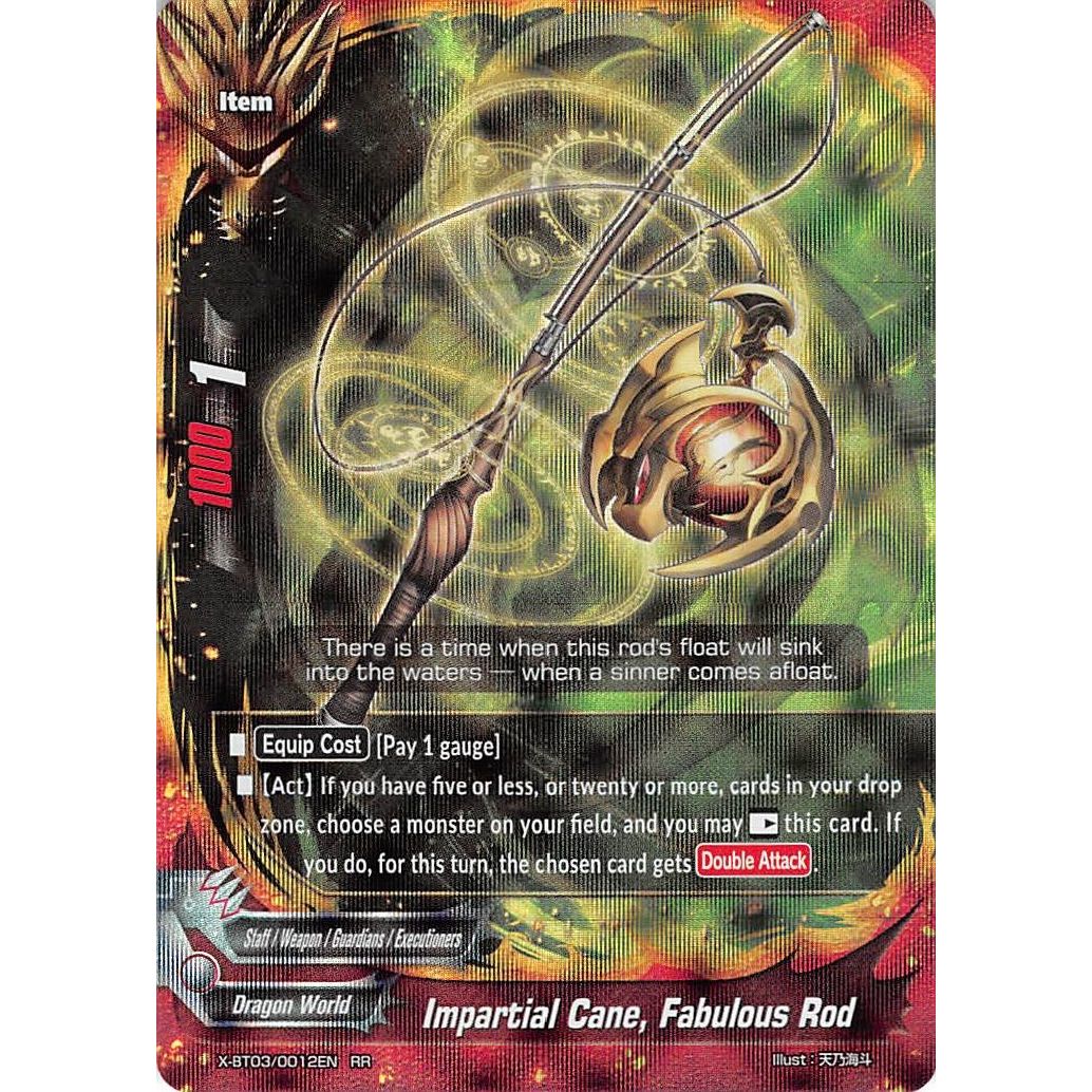 Image for Impartial Cane, Fabulous Rod (X-BT03/0012EN) (X-BT03) - Future Card BuddyFight