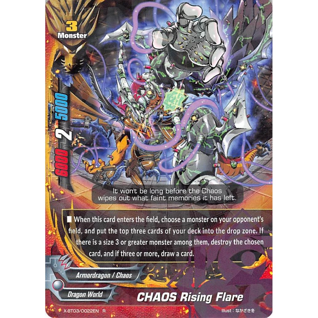 Image for CHAOS Rising Flare (X-BT03/0022EN) (X-BT03) - Future Card BuddyFight