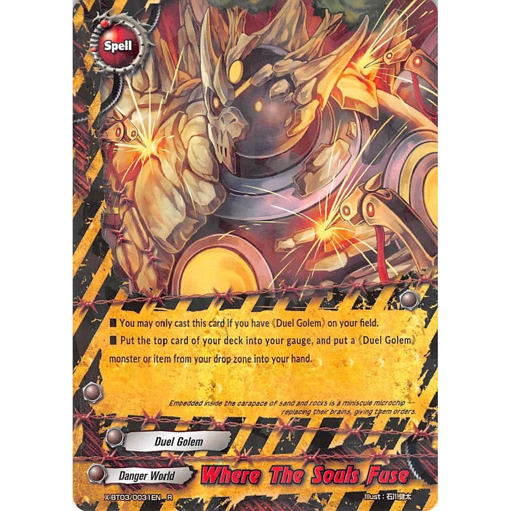 Image for Where The Souls Fuse (X-BT03/0031EN) (X-BT03) - Future Card BuddyFight