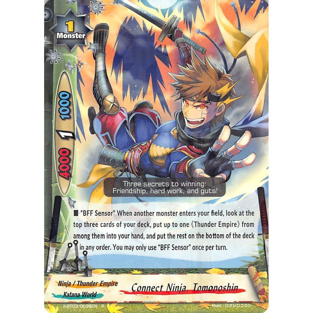 Image for Connect Ninja, Tomonoshin (X-BT03/0036EN) (X-BT03) - Future Card BuddyFight