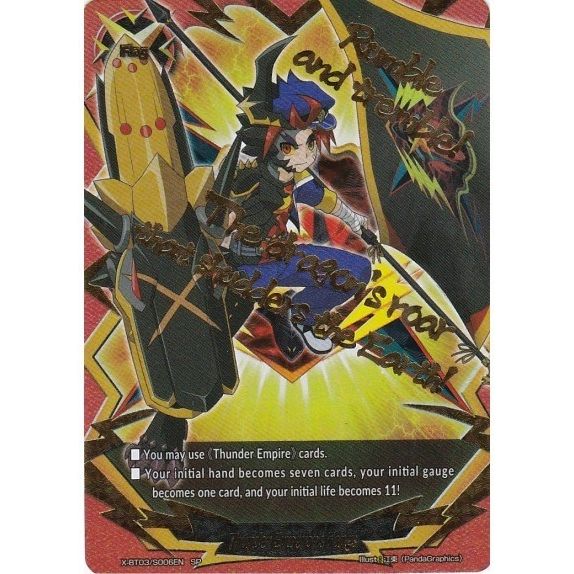 Image for Thunder Emperor's Fangs (X-BT03/S006EN) (X-BT03) - Future Card BuddyFight