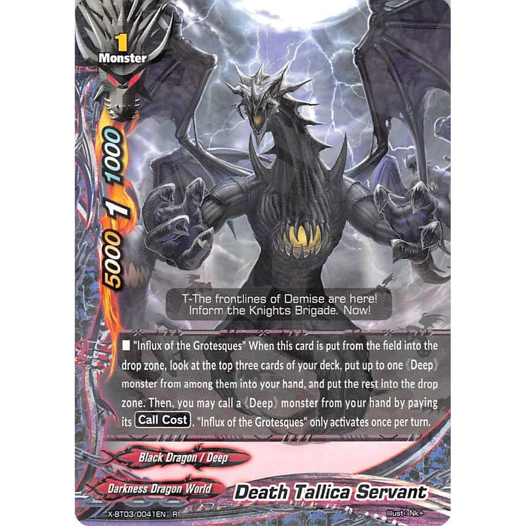 Image for Death Tallica Servant (X-BT03/0041EN) (X-BT03) - Future Card BuddyFight