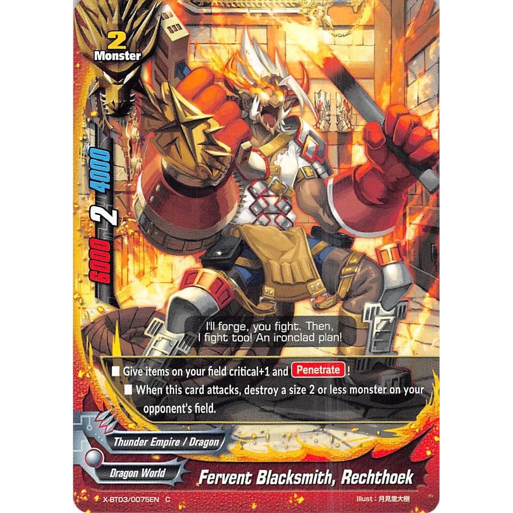Image for Fervent Blacksmith, Rechthoek (X-BT03/0075EN) (X-BT03) - Future Card BuddyFight