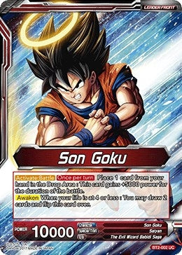 Image for Son Goku // Soul Unleashed Son Goku (BT2-002) (DBS-B02) - Dragon Ball Super: Masters