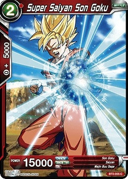 Image for Super Saiyan Son Goku (BT2-005) (DBS-B02) - Dragon Ball Super: Masters