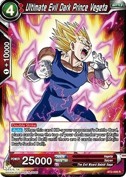 Image for Ultimate Evil Dark Prince Vegeta (BT2-009) (DBS-B02) - Dragon Ball Super: Masters