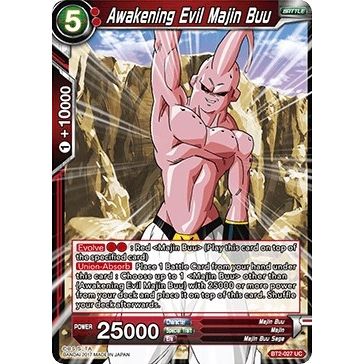 Image for Awakening Evil Majin Buu (BT2-027) (DBS-B02) - Dragon Ball Super: Masters