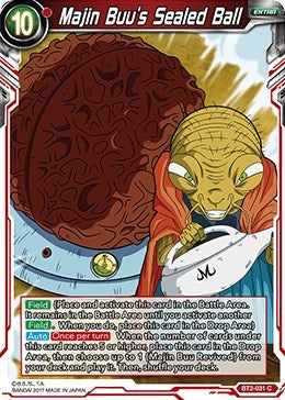 Image for Majin Buu's Sealed Ball (BT2-031) (DBS-B02) - Dragon Ball Super: Masters