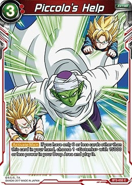 Image for Piccolo's Help (BT2-032) (DBS-B02) - Dragon Ball Super: Masters