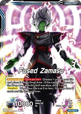 Image for Fused Zamasu // Absolute God Fused Zamasu (BT2-034) (DBS-B02) - Dragon Ball Super: Masters