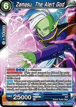 Image for Zamasu, The Alert God (BT2-056) (DBS-B02) - Dragon Ball Super: Masters