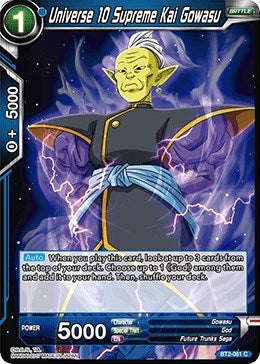 Image for Universe 10 Supreme Kai Gowasu (BT2-061) (DBS-B02) - Dragon Ball Super: Masters