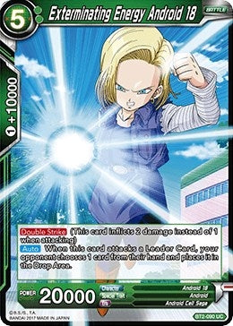 Image for Exterminating Energy Android 18 (BT2-090) (DBS-B02) - Dragon Ball Super: Masters