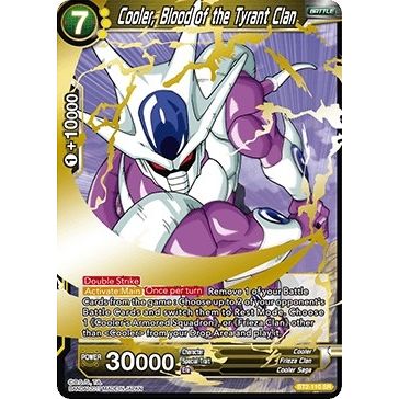 Image for Cooler, Blood of the Tyrant Clan (BT2-110) (DBS-B02) - Dragon Ball Super: Masters