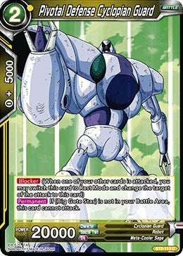 Image for Pivotal Defense Cyclopian Guard (BT2-113) (DBS-B02) - Dragon Ball Super: Masters