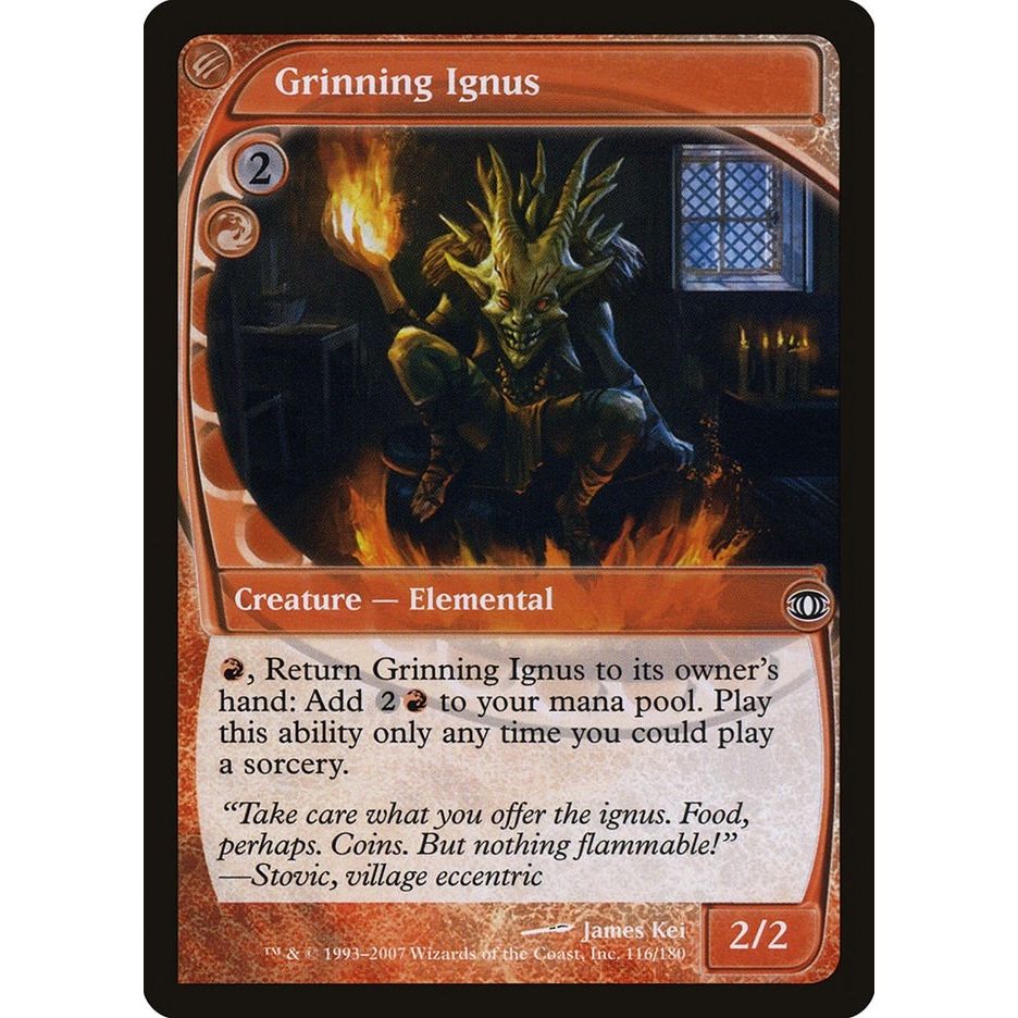 Image for Grinning Ignus (116) (FUT) - Magic: The Gathering