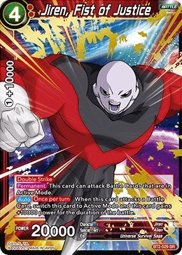 Image for Jiren, Fist of Justice (BT2-029) (DBS-B02) - Dragon Ball Super: Masters