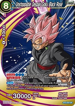 Image for Unstoppable Despair Goku Black Rose (BT2-054) (DBS-B02) - Dragon Ball Super: Masters