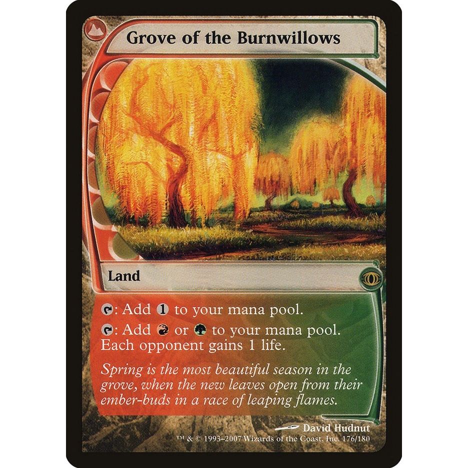 Image for Grove of the Burnwillows (176) (FUT) - Magic: The Gathering